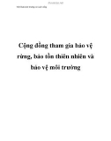 Việt Nam môi trường và cuộc sống - Phần 25