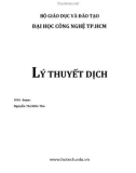 Giáo trình Lý thuyết dịch