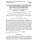 Activated carbon fabricated from Vietnamese sugarcane bagasse for removal of ciprofloxacin from aqueous solution: Preparation, characterization and kinetic studies