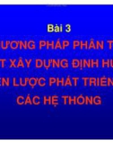 Phân tích hệ thống môi trường - Bài 3