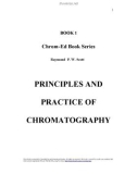 PRINCIPLES AND PRACTICE OF CHROMATOGRAPHY