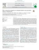 Effect of extraction temperature on rheological behavior and antioxidant capacity of flaxseed gum