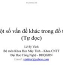 Một số vấn đề khác trong đồ thị