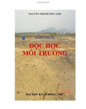 Giáo trình Độc học môi trường - ĐH Bách Khoa