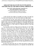 Chuyến khảo sát liên hợp biển Đông Việt Nam - Philippines - Báo cáo khoa học Hội nghị khoa học 1996: Phần 2