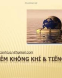 Bài giảng Ô nhiễm không khí & tiếng ồn: Chương 1