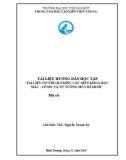 Tài liệu ôn thi Olympic các môn Khoa học Mác-Lênin và Tư tưởng Hồ Chí Minh - Trường ĐH Thủ Dầu Một