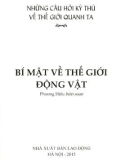 Những câu hỏi về thế giới động vật: Phần 1