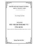 Bài giảng Đấu tranh sinh học và ứng dụng - ĐH Phạm Văn Đồng