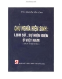 Lịch sử chủ nghĩa hiện sinh ở Việt Nam: Phần 1