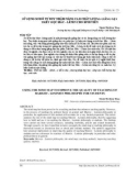 Sử dụng sơ đồ tư duy nhằm nâng cao chất lượng giảng dạy triết học Mác – Lênin cho sinh viên