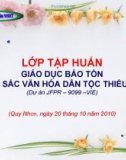 Văn hóa dân gian dân tộc Ê đê