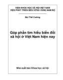 Kết quả Góp phần tìm hiểu biến đổi xã hội ở Việt Nam hiện nay