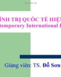 Chính trị quốc tế hiện đại