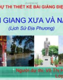 AN GIANG XƯA VÀ NAY