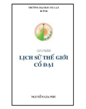 Giáo trình Lịch sử thế giới cổ đại: Phần 1