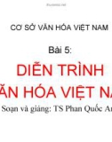 Bài giảng Bài 5: Diễn trình văn hóa Việt Nam