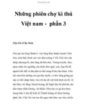 Những phiên chợ kì thú Việt nam - phần 3