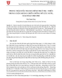 Phong trào đấu tranh chính trị ở Trị - Thiên trong cuộc kháng chiến chống Mỹ cứu nước, giai đoạn 1963-1965