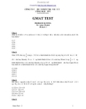 Đề thi vào đại học FPT Gmat Test