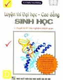 Môn Sinh học - Hướng dẫn luyện thi Đại học - Cao đẳng: Phần 1