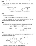 Một số bài tập Hóa hữu cơ