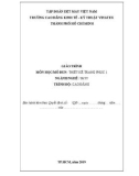 Giáo trình Thiết kế trang phục 1 (Ngành/nghề: Thiết kế thời trang - Trình độ: Cao đẳng) - Trường CĐ Kinh tế - Kỹ thuật Vinatex TP. HCM