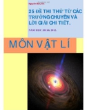 25 ĐỀ THI THỬ ĐH 2012 TỪ CÁC TRƯỜNG CHUYÊN và ĐÁP ÁN CHI TIẾT - Nguyễn Bá Linh