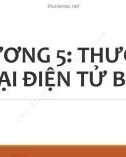 Bài giảng Thương mại điện tử: Chương 5 - ThS. Trần Thu Thuỷ