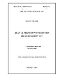 Tóm tắt Luận văn Thạc sĩ Quản lý công: Quản lý nhà nước về thanh niên ở tỉnh Cao Bằng hiện nay