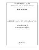 Luận văn Thạc sĩ Văn học: Biểu tượng thơ Tố Hữu giai đoạn 1945-1975