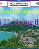 Bài giảng Đường thẳng - Toán 2 - GV.Lê Văn Hải