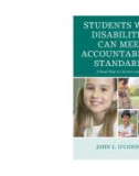 Ebook Students with disabilities can meet accountability standards: A roadmap for school leaders - John O'Connor