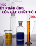 Công thức viết phản của các chất vô cơ