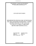 Sáng kiến kinh nghiệm: Đổi mới phương pháp dạy học chủ đề hàm số bậc nhất, hàm số bậc hai (Đại số 10 – Cơ bản), góp phần phát huy tư duy sáng tạo và năng lực tự học của học sinh trường THPT Thường Xuân 2