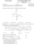 Đề thi khảo sát chuyên đề lần 1 môn Toán lớp 12 năm 2017-2018 - THPT Phạm Công Bình