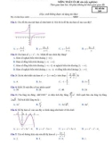 Đề thi KSCL môn Toán 12 năm 2019-2020 có đáp án - Trường THPT Lý Nhân Tông (Lần 1)