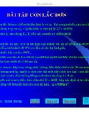 Bài giảng vật lý : Khảo sát dao động điều hòa part 3