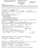 Đề kiểm tra học kì 1 môn Vật lí lớp 11 năm 2020-2021 có đáp án - Sở GD&ĐT Hà Nội (Mã đề 003)