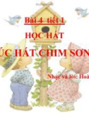 Bài giảng Học hát: Khúc hát chim sơn ca - Âm nhạc 7 - GV: L.Q.Vinh