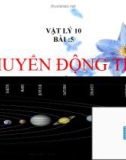 Bài 5: Chuyển động tròn đều - Bài giảng điện tử Vật lý 10 - T.Đ.Lý