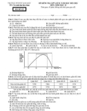 Đề thi giữa học kì 2 môn Sinh học lớp 12 năm 2022-2023 - Trường PTDTNT Kon Rẫy