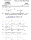 Đề thi học kì 1 môn Toán lớp 11 năm 2022-2023 có đáp án - Trường THPT Thị xã Quảng Trị