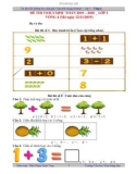 Đề thi ViOlympic Toán lớp 1 vòng 4 năm 2019-2020
