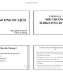 Bài giảng Marketing du lịch: Chương 3 - Trần Lan Hương