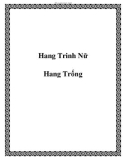 Hang Trinh Nữ Hang Trống