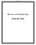 Đền Trúc và Lễ hội Hát Giậm