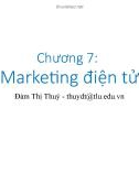 Bài giảng Thươngmạiđiệntử: Chương 7 - ĐàmThịThuỷ