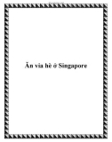 Ăn vỉa hè ở Singapore