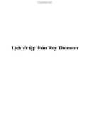 Lịch sử tập đoàn Roy Thomson